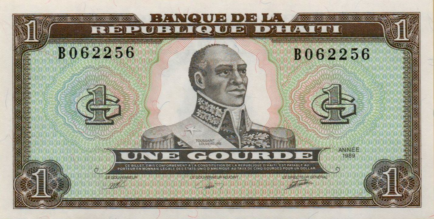 Haiti 1 1989 UNC P-253